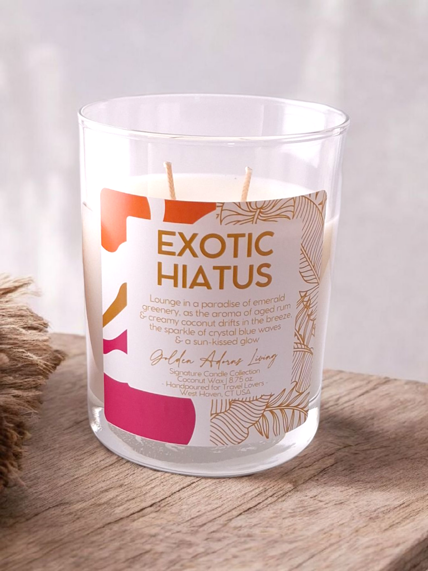 EXOTIC HIATUS |  Double-wick Travel Candle