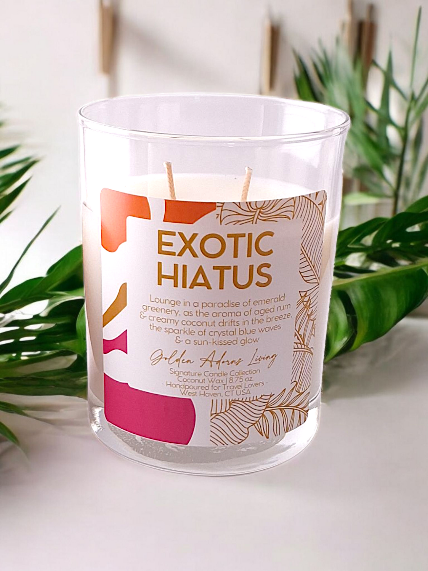 EXOTIC HIATUS |  Double-wick Travel Candle