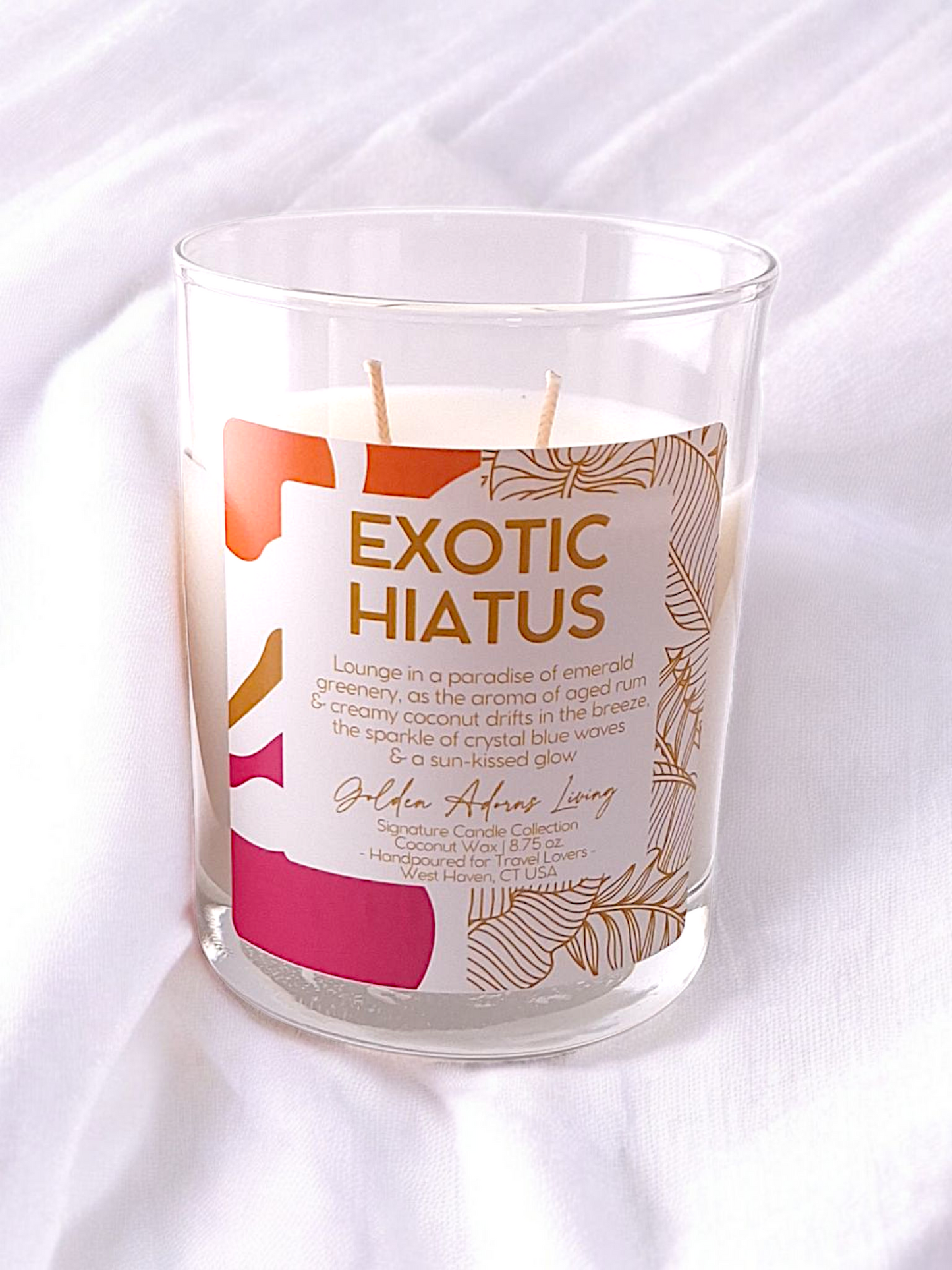 EXOTIC HIATUS |  Double-wick Travel Candle