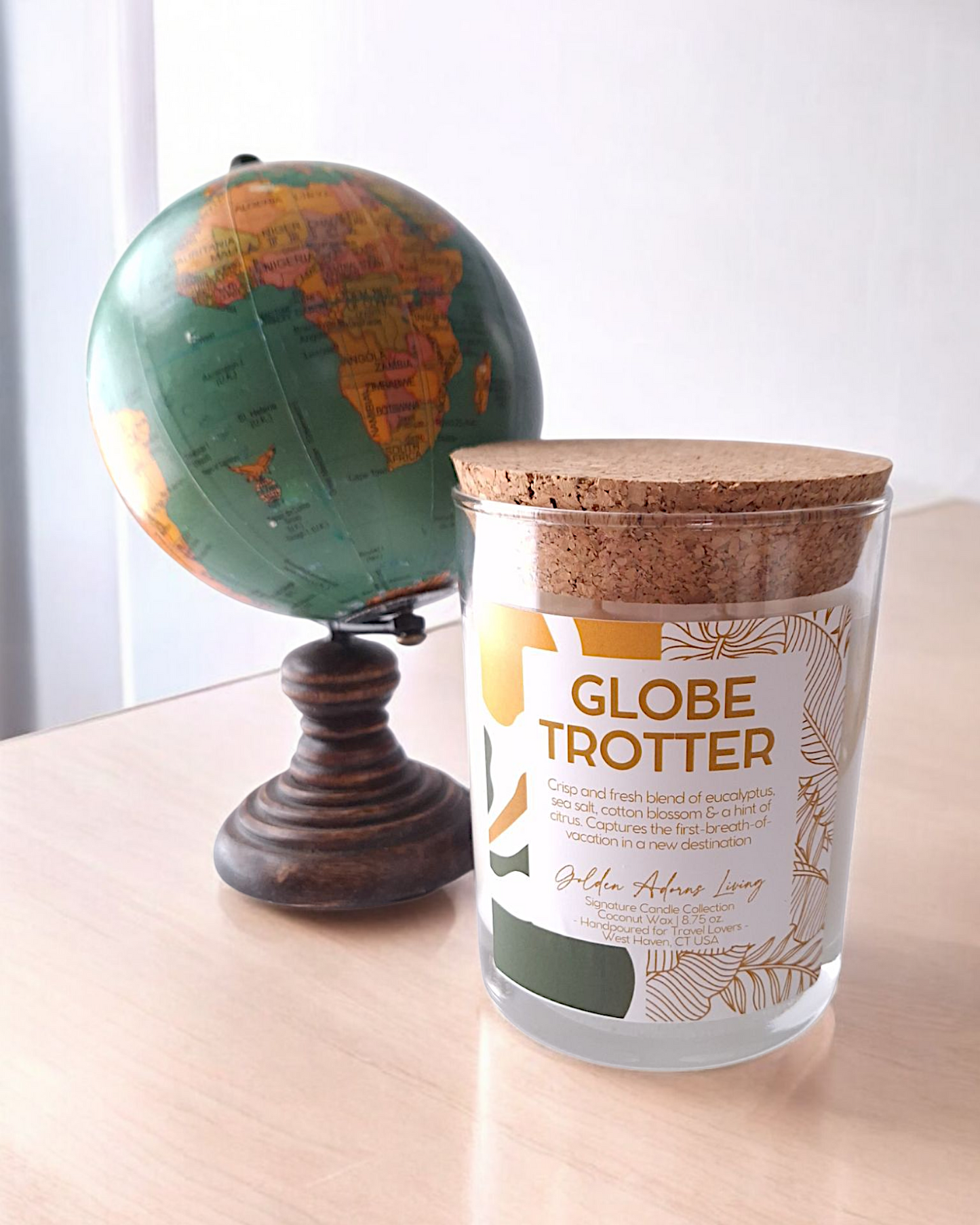 GLOBETROTTER| Double wick Travel Candle