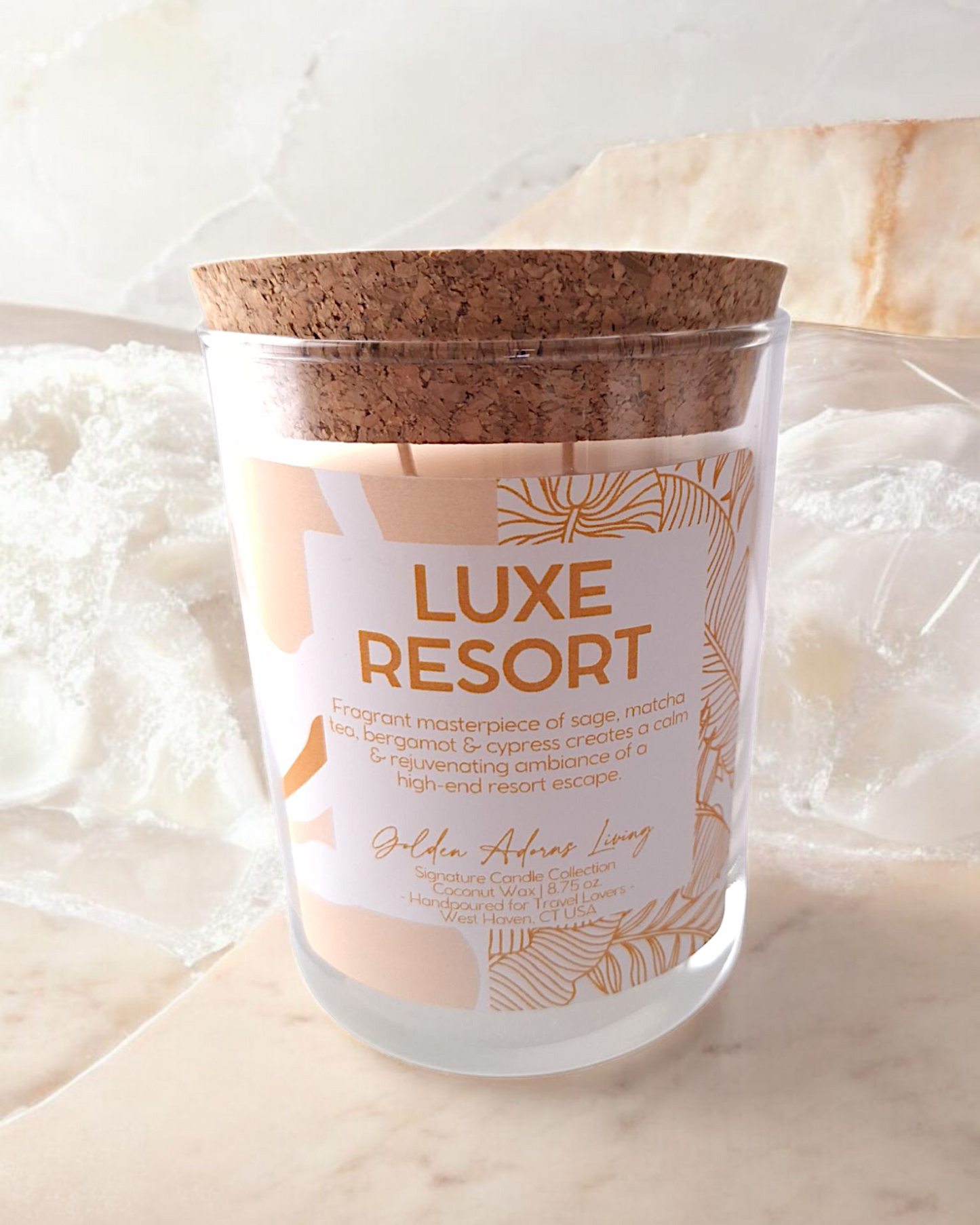 LUXE RESORT|  Double-wick Travel Candle
