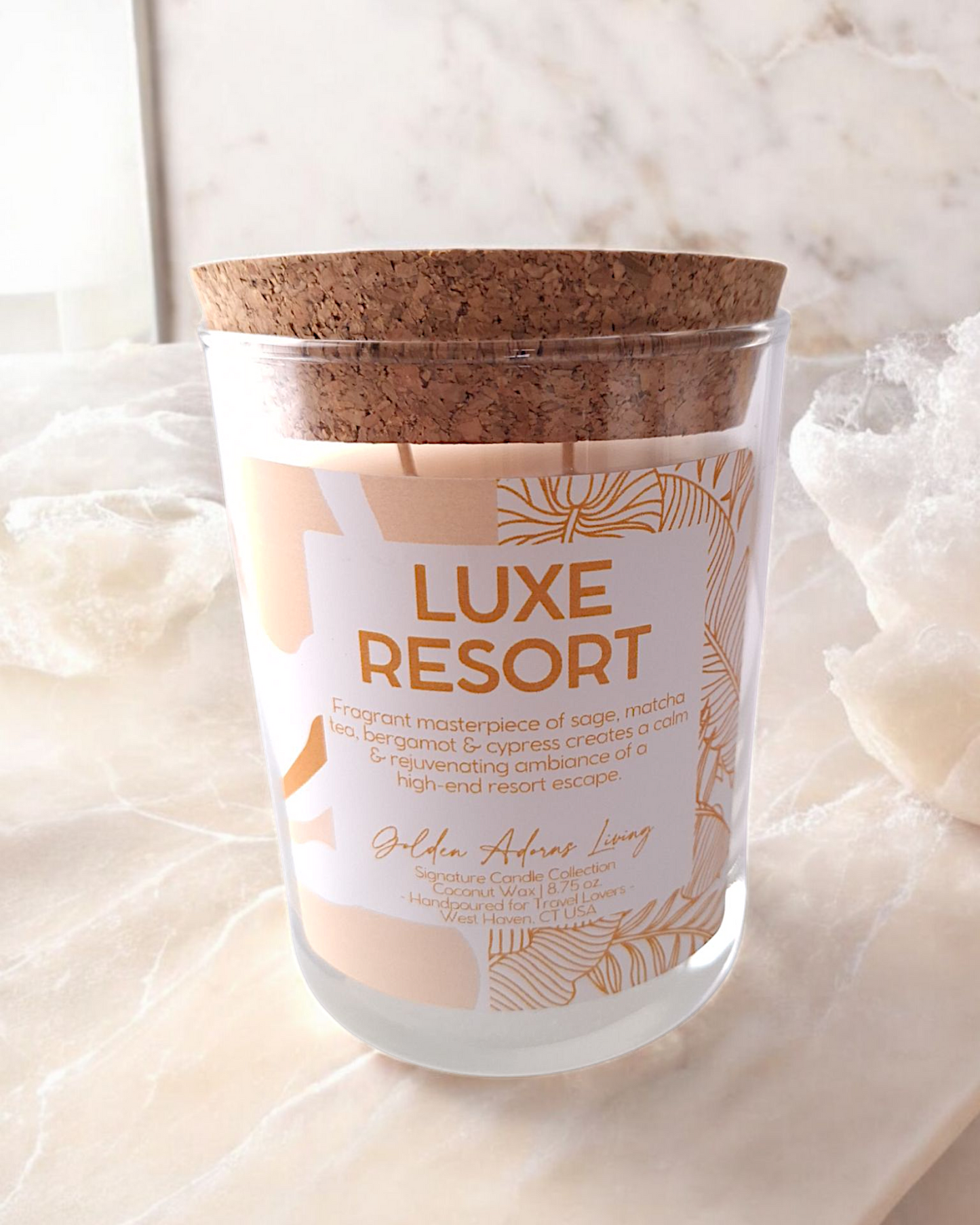 LUXE RESORT|  Double-wick Travel Candle
