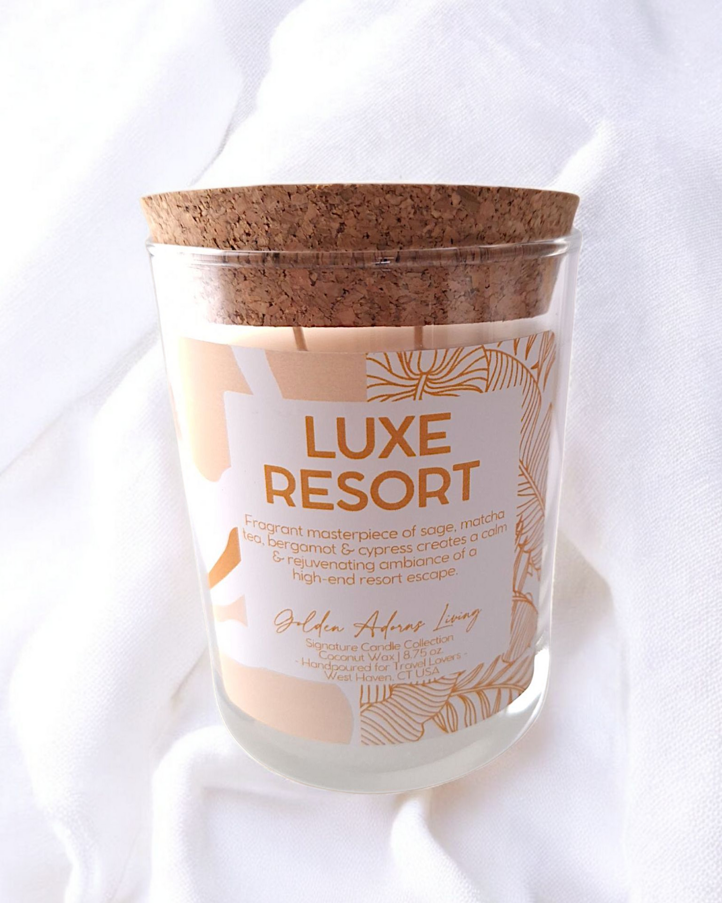 LUXE RESORT|  Double-wick Travel Candle