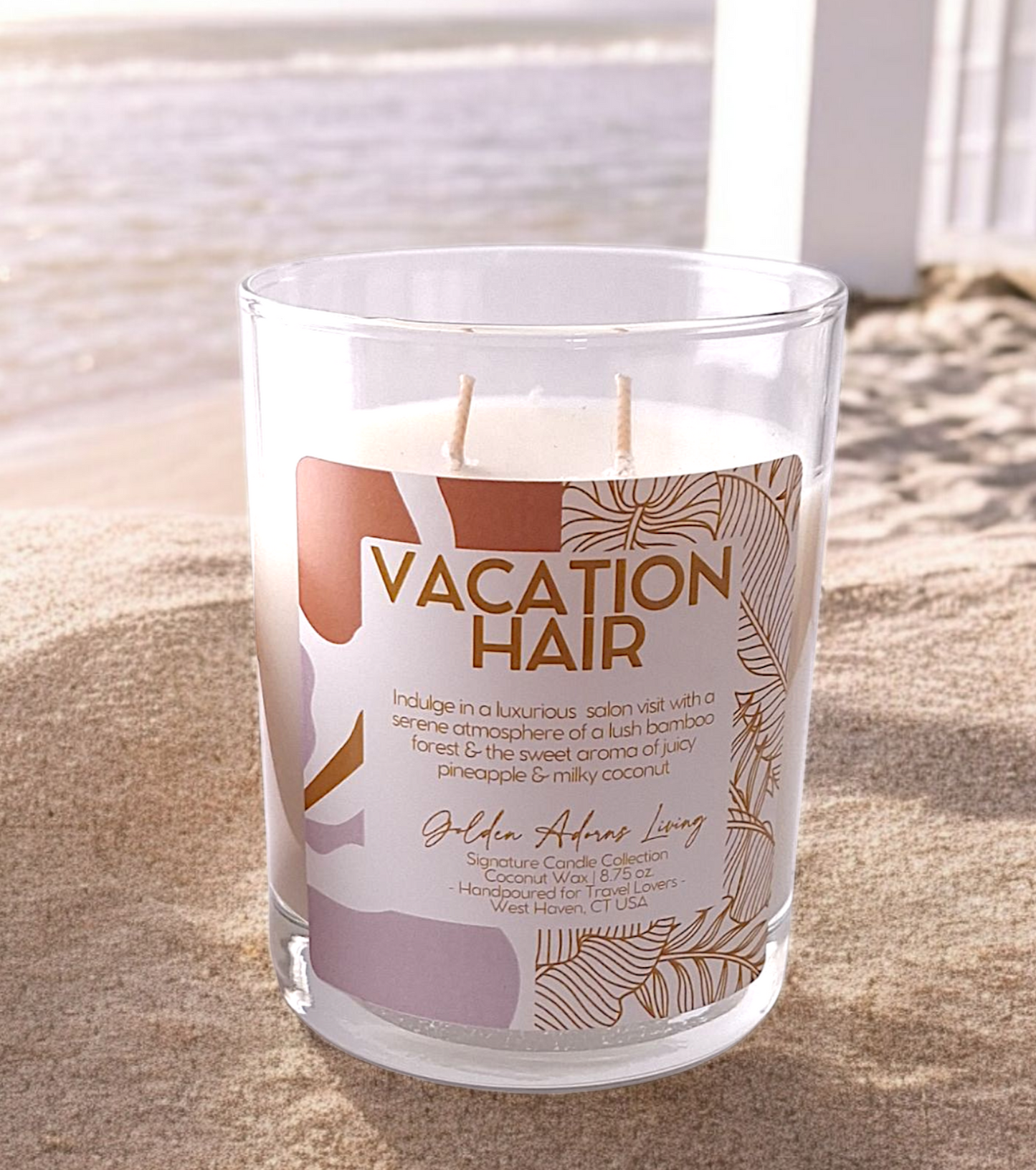 VACATION HAIR |  Double-Wick Travel Candle