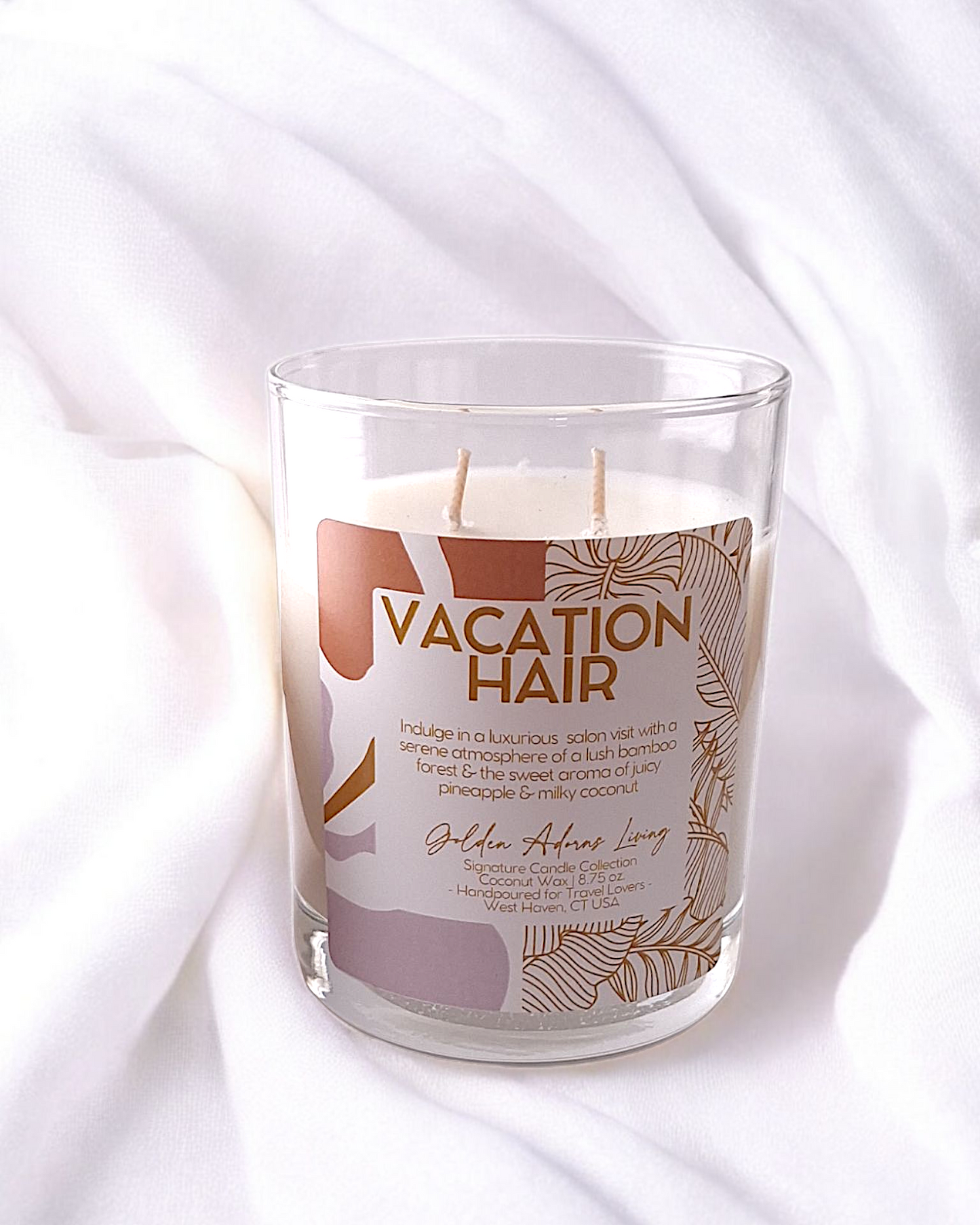 VACATION HAIR |  Double-Wick Travel Candle