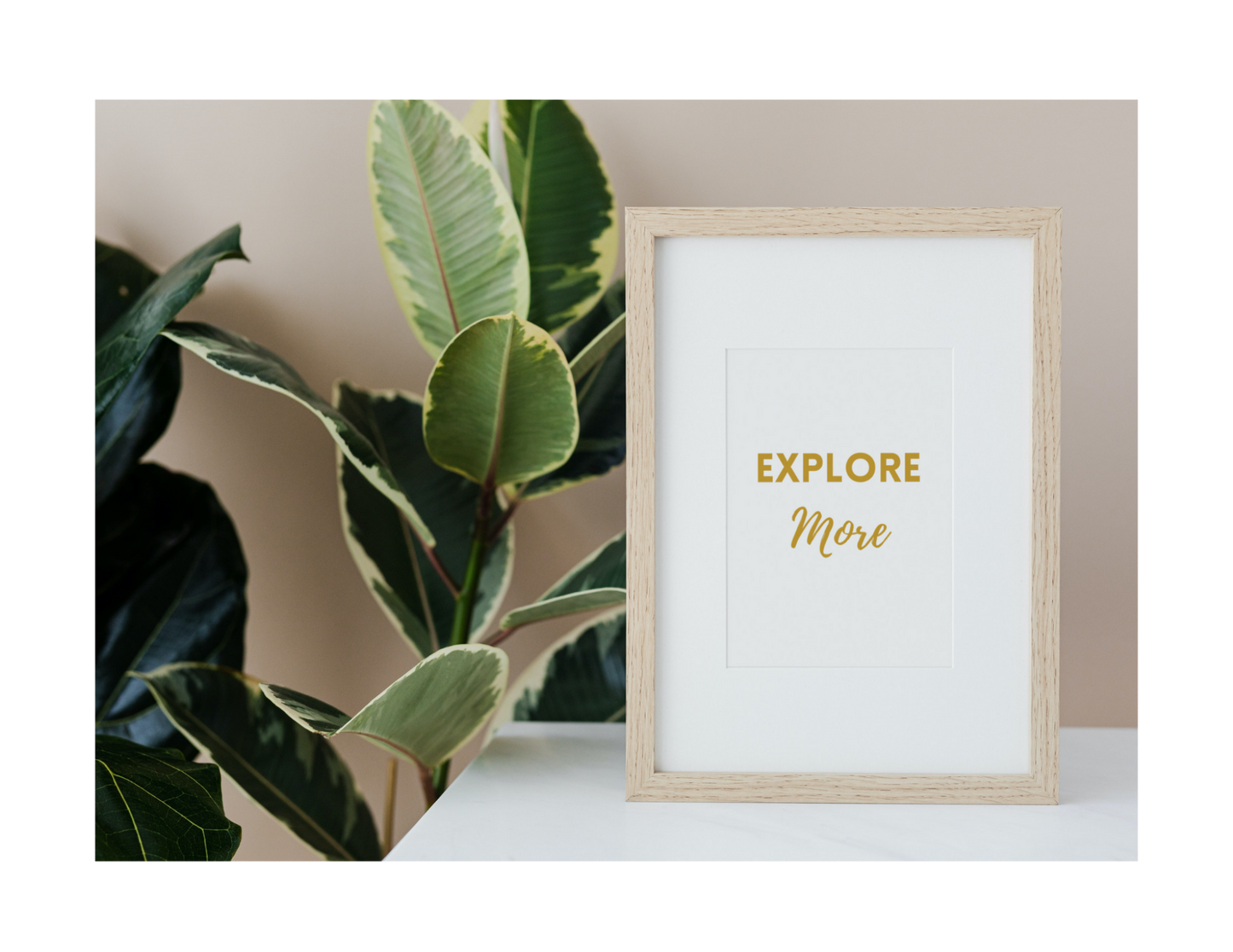 EXPLORE MORE - Printable Wall Art 8x10
